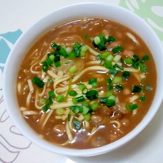 リメイク！キムチ納豆カレーうどん＋＋